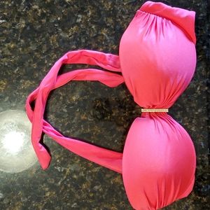 Victoria Secret Swim Bandeau 34 B -Medium